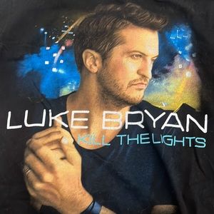 Luke Bryan‎ T Shirt Kill The Lights Size: S Color: Black